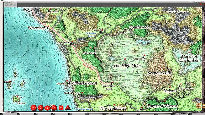 Fantasy Grounds - D&D Sword Coast Adventurer's Guide