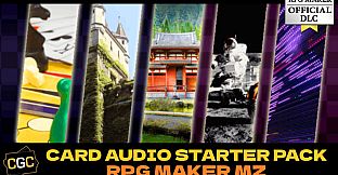 RPG Maker MZ - Card Audio Starter Pack