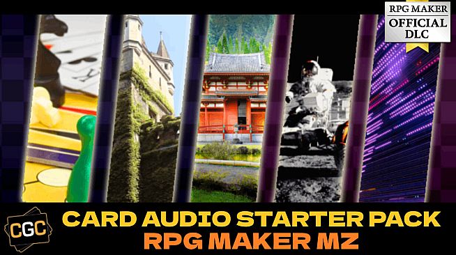 RPG Maker MZ - Card Audio Starter Pack