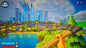 A Game About Cutting A Tree