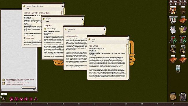 Fantasy Grounds - Castles & Crusades Player's Guide to the Haunted Highlands (C&C)