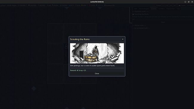 Latticefall: Zombie setting