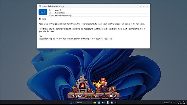 My Desktop Dwarf: Taskbar Forge