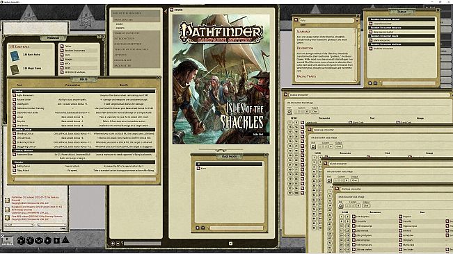 Fantasy Grounds - Pathfinder RPG - Campaign Setting: Isles of the Shackles