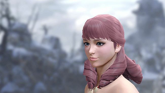 Monster Hunter Rise - "Princess Curls" hairstyle
