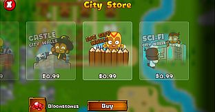 Bloons Monkey City - Log City Walls