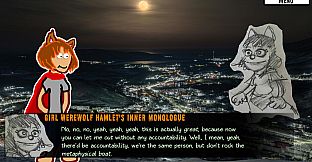 Girl Werewolf Hamlet Saves Christmas