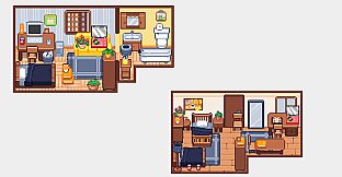 Pixel Room Stickers