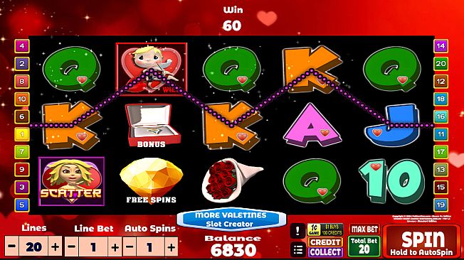 More Valentines Slot Creator - More Panda Addon Theme