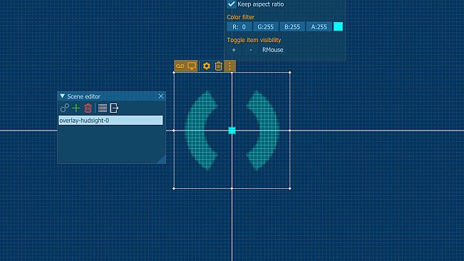 PlayClaw 7 - Custom Crosshair Overlay