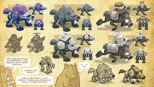 Warstone OST, Artbook and Comics