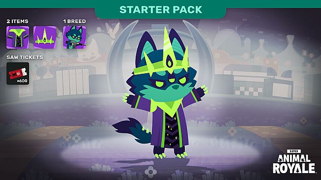 Super Animal Royale Alien Overlord Starter Pack