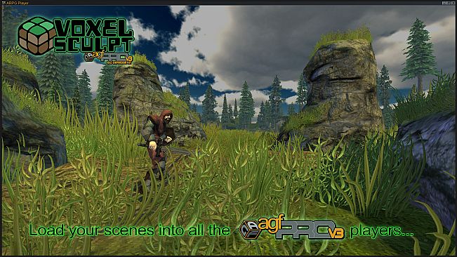 Axis Game Factory's AGFPRO - Voxel Sculpt DLC