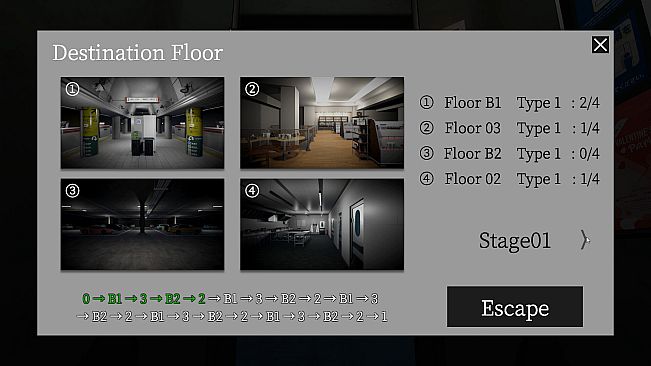 0th floor. - The cursed elevator to floor zero -