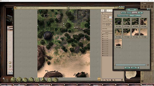Fantasy Grounds - FG Completed Maps Pack 4