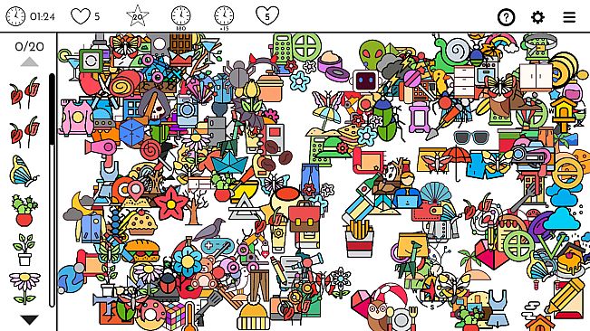 Infinite Seek and Find