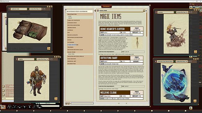 Fantasy Grounds - Pathfinder RPG - Pathfinder Companion: Monster Hunter's Handbook