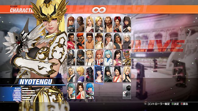 DOA6LR Nyotengu Enigmatic Tengu Princess: Silver Plate