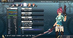 The Legend of Heroes: Trails of Cold Steel II - All Casual Clothes
