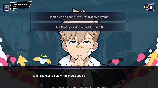 Overnight - Academy BL Romance Visual Novel