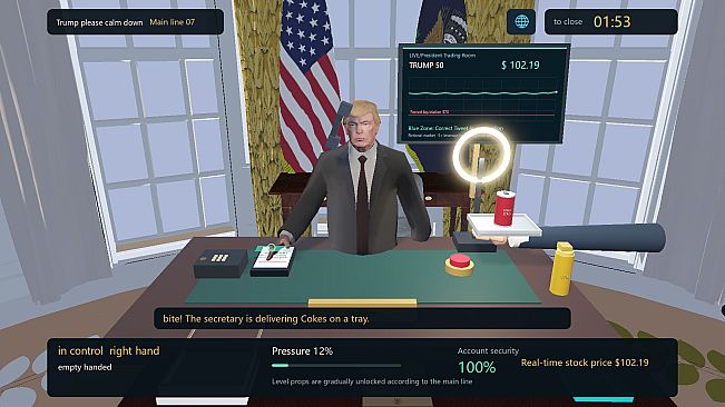 Trump please calm down