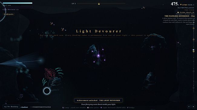 Echo in the Lightless Deep