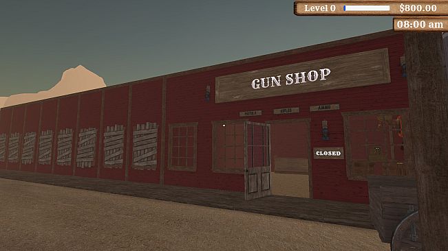 Western Gun Shop Simulator