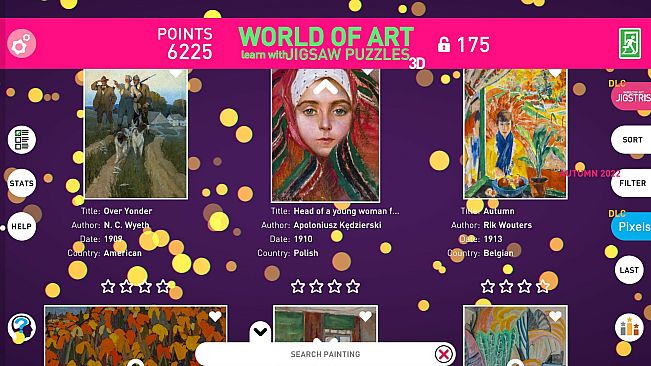 WORLD OF ART JIGSAW PUZZLES
