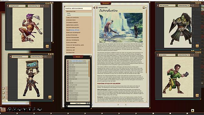 Fantasy Grounds - Pathfinder RPG - Pathfinder Companion: Martial Arts Handbook