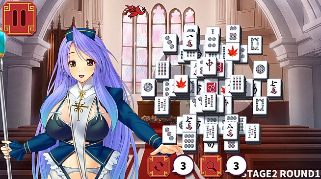 Mahjong Strip Solitaire: Harem Guild