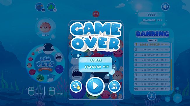 Sea Pets: Match & Merge