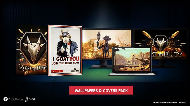 Goat of Duty Wallpapers & Covers Pack
