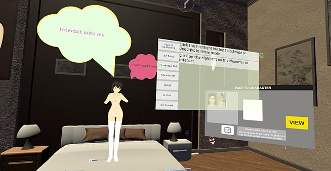 DIY MY LADY IN VR WORLD