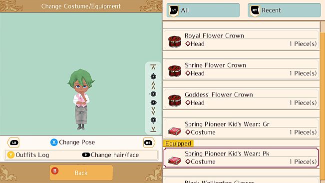 Pioneer Spring Outfits - WorldNeverland - Daily Life in the Elnea Kingdom - Another Life Adventure
