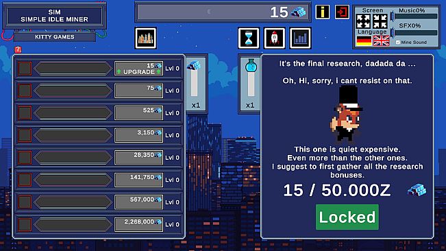 SIM - Simple Idle Miner