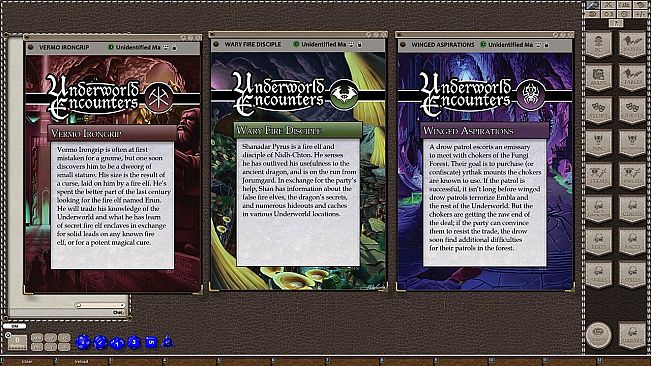 Fantasy Grounds - Rise of the Drow: Underworld Encounters