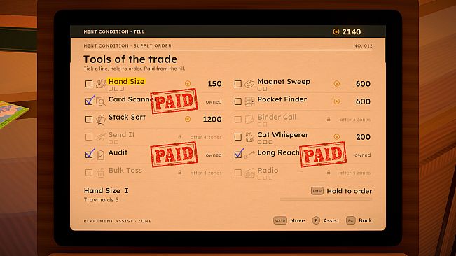 Card Shop: Tidy Up the Trading Cards!