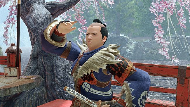 Monster Hunter Rise - "Topknot Soul" hairstyle