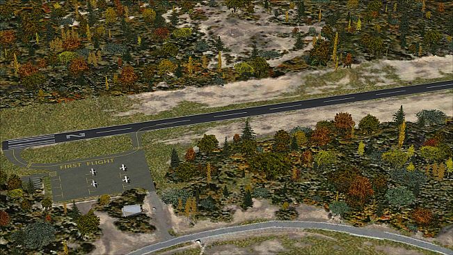 FSX Steam Edition: First Flight Airport (KFFA) Add-On