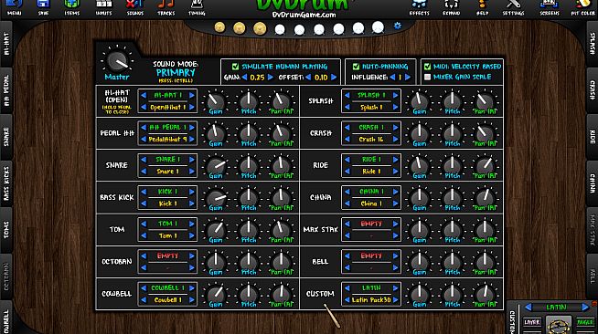 DvDrum - Latin Sound Pack