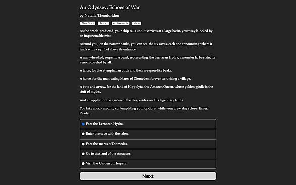 An Odyssey: Echoes of War