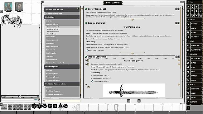Fantasy Grounds - Treasures from the Dark