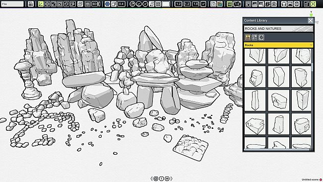 MangaKa - Rocks & Nature Pack