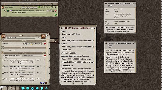 Fantasy Grounds - Creature Components Volume 1 (PFRPG)