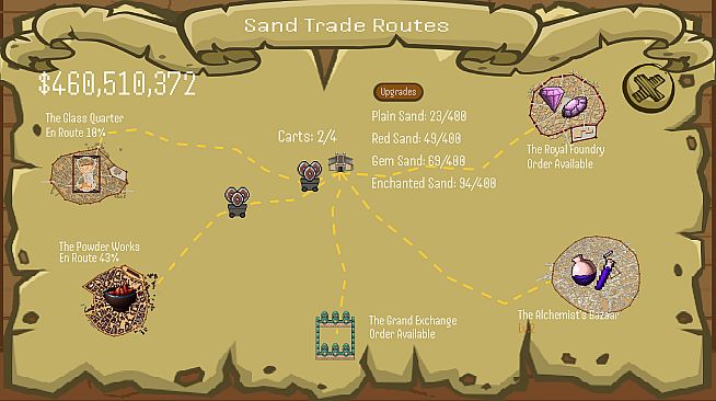 Sandfall: Rock Smash