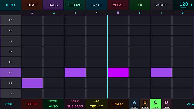 DAWG - Digital Audio Workstation Game