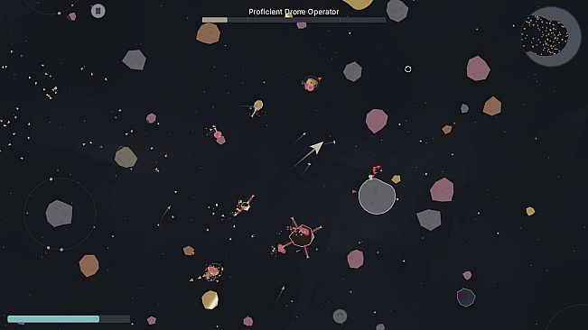 Drone Orbit: An Incremental Space Mining Drift