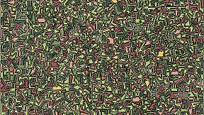 I commissioned some abstract bunnies