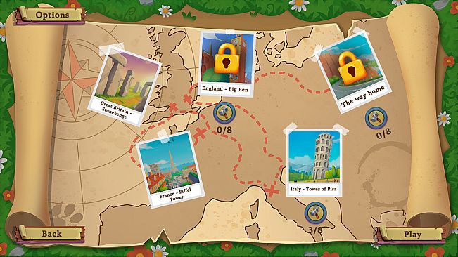 Adventure Mosaics. Moto-Trip