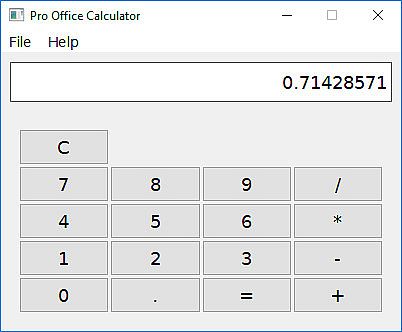 Pro Office Calculator